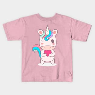 I Love Unicorns T-Shirt Kids T-Shirt